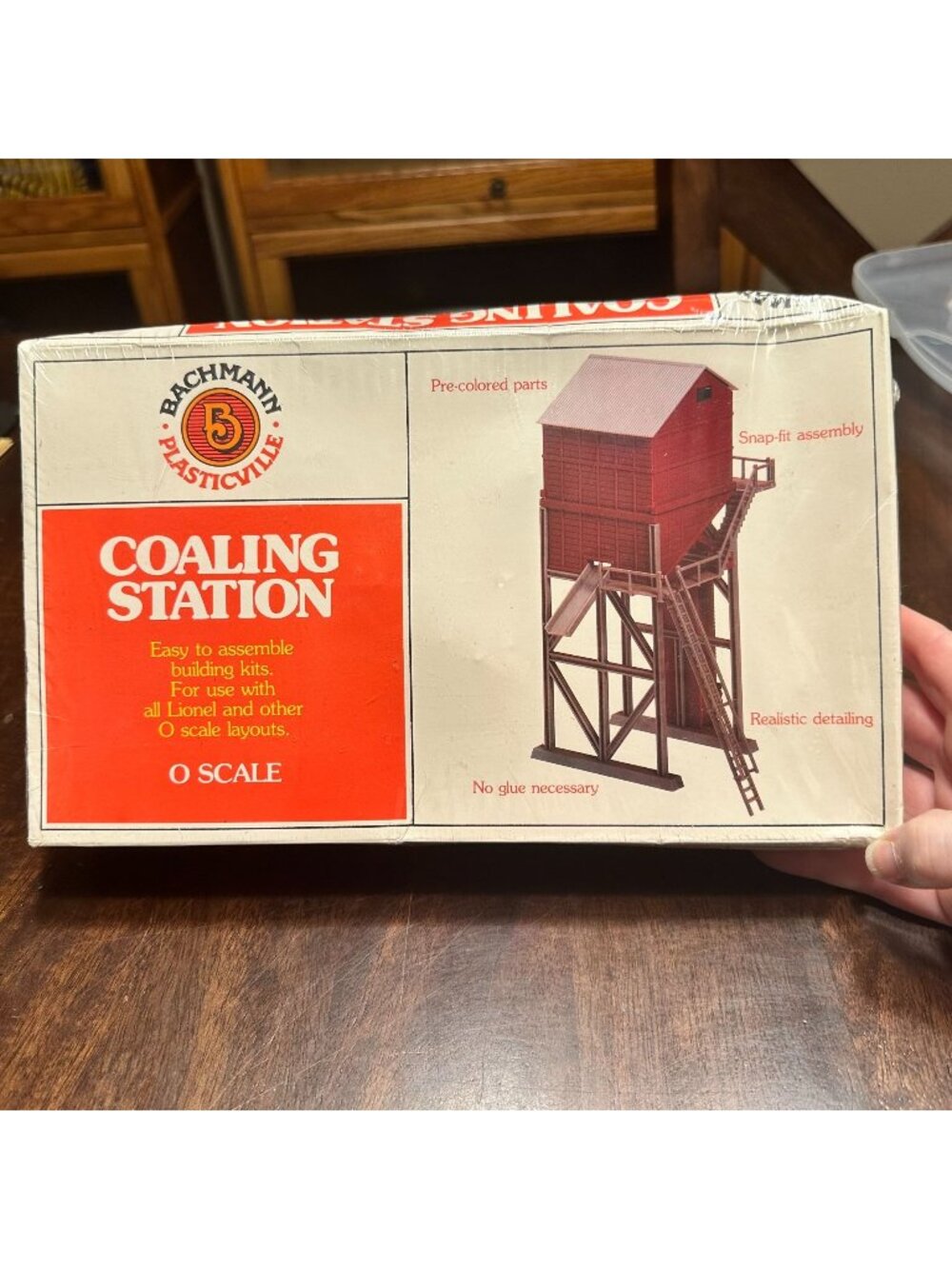 Bachmann Plasticville O Scale Coaling Station Snap-Fit Model Kit